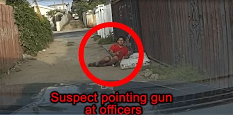 Police shoot man armed with replica handgun